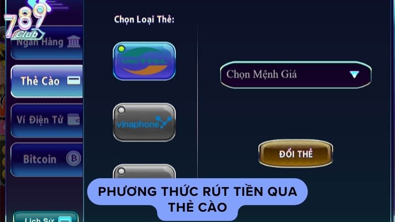 Cách rút tiền 789club đơn giản nhất