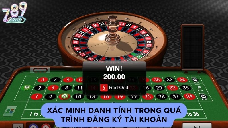 789Club yêu cầu người chơi cần xác minh danh tính trong quá trình đăng ký tài khoản