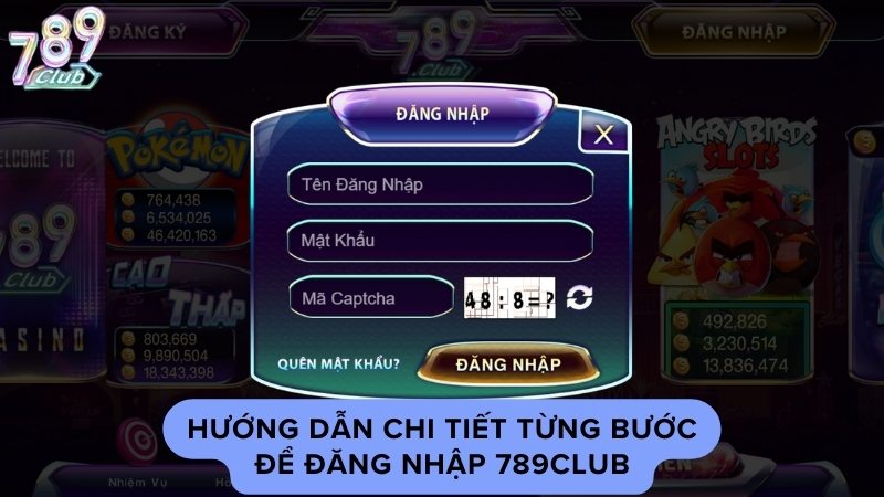 Hướng dẫn chi tiết từng bước để đăng nhập 789Club