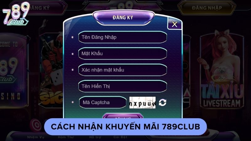 Hướng dẫn cách nhận khuyến mãi 789club đơn giản